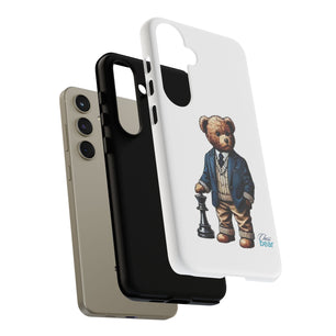 Stylish Bear Chess Phone Case - Tough Cases for Chess Lovers