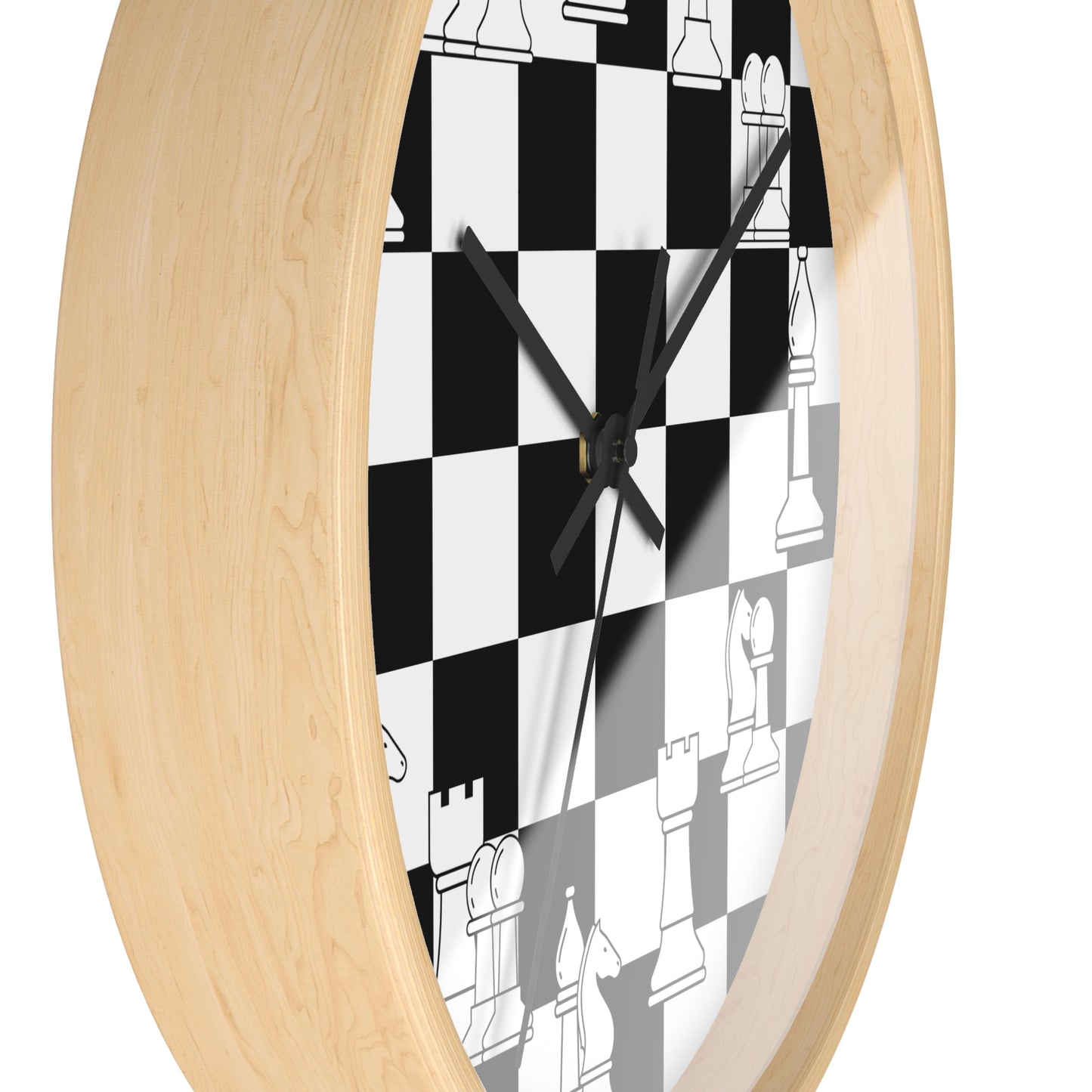 Chess Pieces Wall Clock