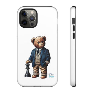 Stylish Bear Chess Phone Case - Tough Cases for Chess Lovers