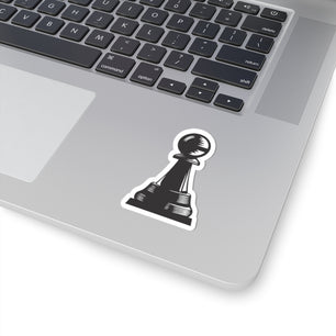 Strategic Pawn Kiss-Cut Sticker - Perfect for Gamers and Chess Lovers