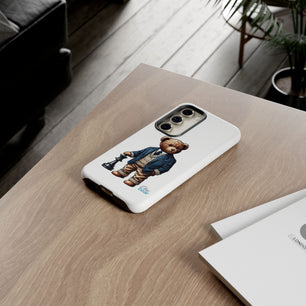 Stylish Bear Chess Phone Case - Tough Cases for Chess Lovers